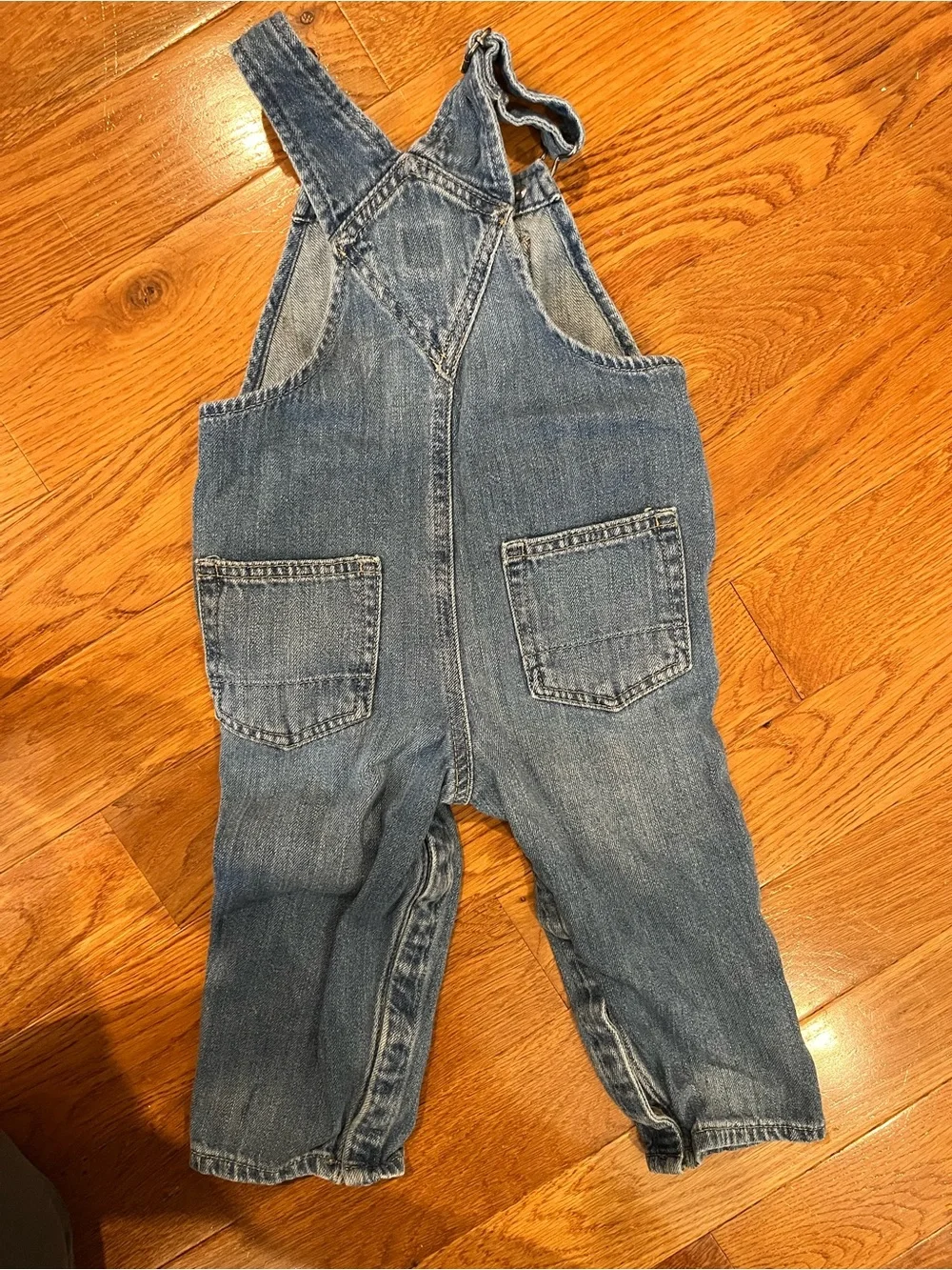 NWOT - baby GAP Denim Overalls - Blue